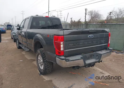 2020 Ford F-250 Xlt из США, поврежденный, VIN 1FT7W2BT6LEC46381